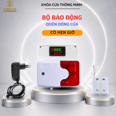BỘ BÁO QUÊN ĐÓNG CỬA CÓ HẸN GIỜ VÀ TĂNG GIẢM ÂM LƯỢNG  DÀNH CHO NHÀ TRỌ