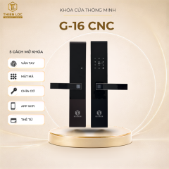 KHÓA VÂN TAY CỬA GỖ G-16 CNC