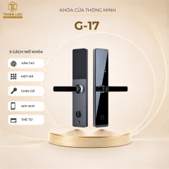 KHÓA VÂN TAY CỬA GỖ G-17