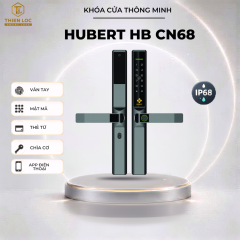KHÓA VÂN TAY CỬA NHÔM HUBERT HB CN68