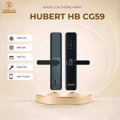 KHÓA VÂN TAY CỬA GỖ CHUNG CƯ HUBERT HB CG59 