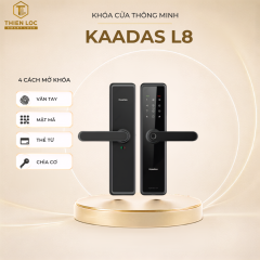  KHÓA VÂN TAY CỬA GỖ KAADAS L8
