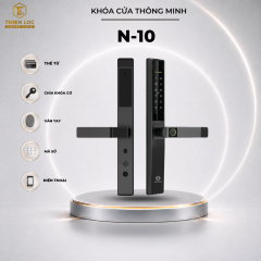 KHÓA VÂN TAY CỬA NHÔM CHỐNG MƯA N-10