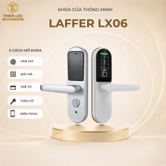 KHÓA VÂN TAY CỬA  GỖ LAFFER LX06