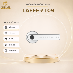 KHÓA VÂN TAY CỬA  GỖ LAFFER T09