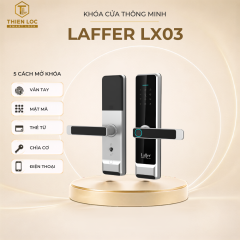 KHÓA VÂN TAY CỬA GỖ LAFFER LX03