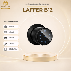 KHÓA VÂN TAY CỬA  GỖ LAFFER B12