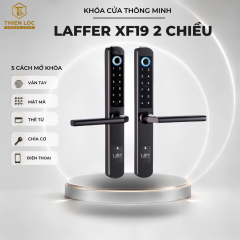 KHÓA VÂN TAY CỬA NHÔM LAFFER XF19 HAI CHIỀU