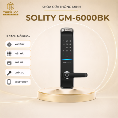 Khoá cửa điện tử Solity GM-6000BK