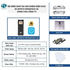BỘ CHẤM CÔNG KIỂM SOÁT RA VÀO NHẬN DIỆN FACE ID DÀNH CHO CÔNG TY 