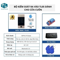BỘ KIỂM SOÁT RA VÀO DÀNH CHO CỬA CUỐN 