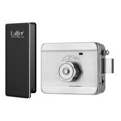 KHÓA LAFFER A18 PRO 1 MẶT VÂN TAY NÚM VẶN CHỐNG MƯA 