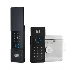 Khóa Vân Tay Cửa Cổng 2 Mặt TL29 Chống Mưa