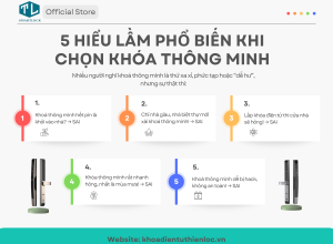 5 HIỂU LẦM PHỔ BIẾN KHI CHỌN KHÓA THÔNG MINH – SỰ THẬT BẠN NÊN BIẾT