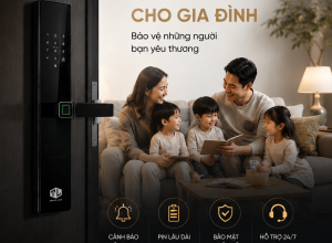 Khóa Vân Tay Thông Minh – Giải Pháp An Toàn Cho Gia Đình Hiện Đại