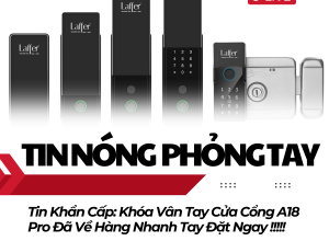 KHÓA VÂN TAY CỬA CỔNG A18 PRO 2F – LỰA CHỌN TỐI ƯU CHO NHÀ HIỆN ĐẠI
