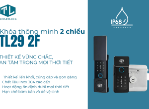 Khóa cửa cổng TL29 2F: Giải pháp khóa thông minh chuyên dụng cho cửa cổng ngoài trời