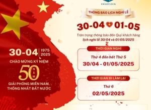 THÔNG BÁO LỊCH NGHỈ LỄ NGÀY GIẢI PHÓNG MIỀN NAM 30/4 & QUỐC TẾ LAO ĐỘNG 1/5