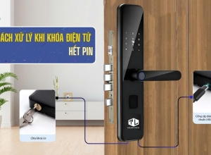 CÁCH XỬ LÍ KHÓA ĐIỆN TỬ KHI HẾT PIN NHANH CHÓNG VÀ TIỆN LỢI