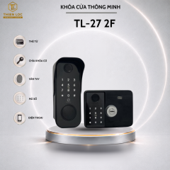 KHÓA VÂN TAY CỬA CỔNG CHỐNG MƯA 2 MẶT TL27