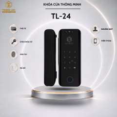 KHÓA VÂN TAY CỬA KÍNH NHẬN DIỆN GƯƠNG MẶT TL24
