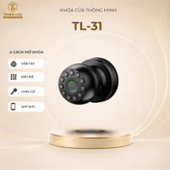 KHÓA VÂN TAY CỬA GỖ TL31