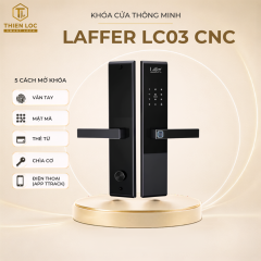 Khoá Vân Tay Cửa Gỗ Laffer LC03 CNC 