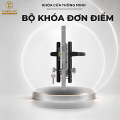 Bộ Khóa Đơn Điểm Nhôm Kính LP Chính Hãng