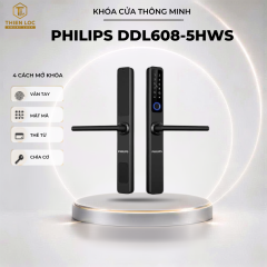 KHÓA VÂN TAY CỬA NHÔM PHILIPS DDL608-5HWS