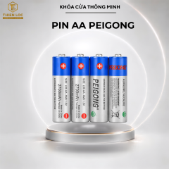 BỘ 4 VIÊN PIN AA PEIGONG CAO CẤP CHUYÊN DÙNG CHO KHÓA THÔNG MINH
