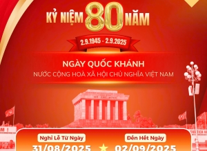 THÔNG BÁO LỊCH NGHỈ LỄ QUỐC KHÁNH 2/9 NĂM 2025 - CÔNG TY THIÊN LỘC
